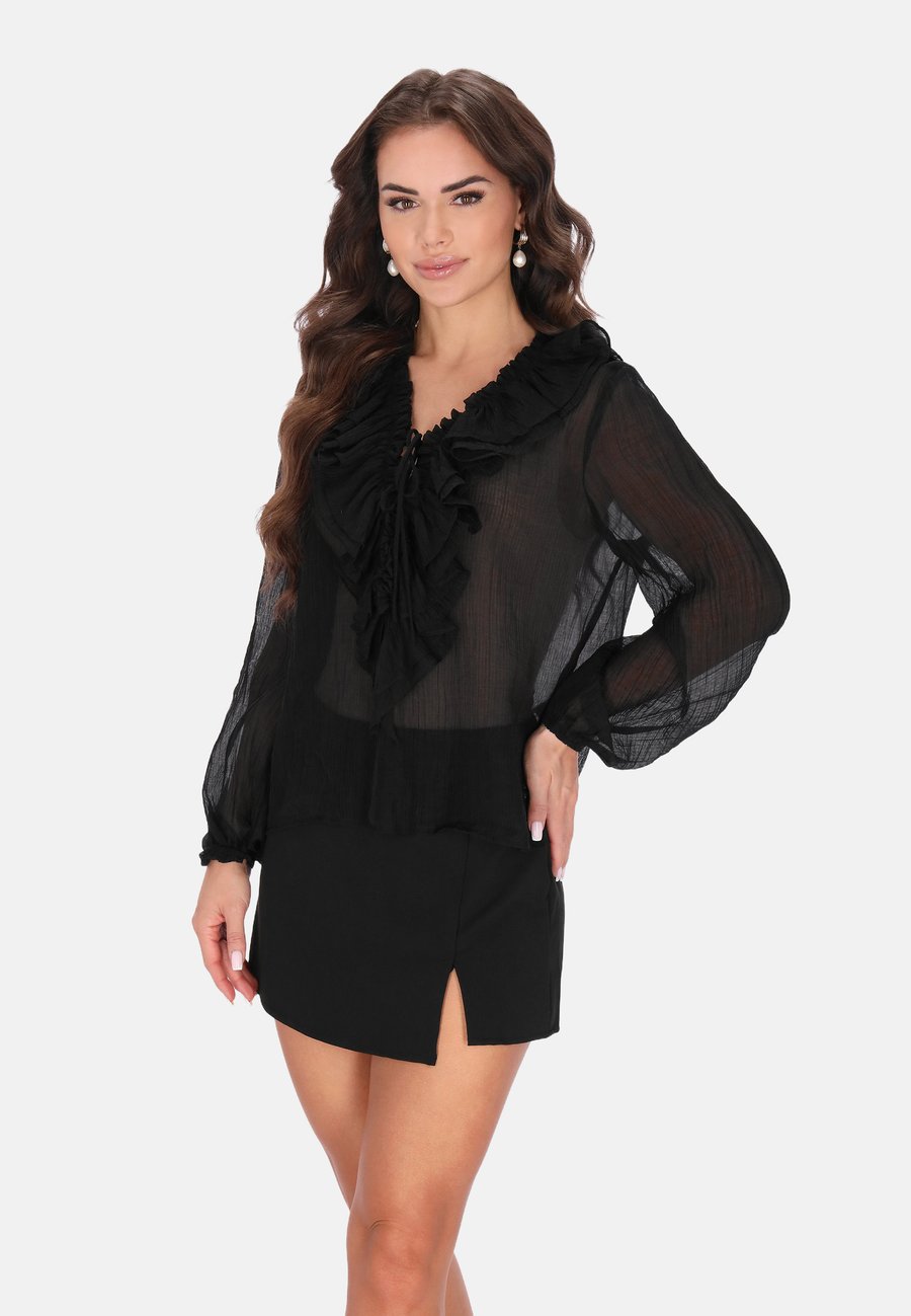 Блуза faina Blouse, Black
Блуза faina Blouse, Black