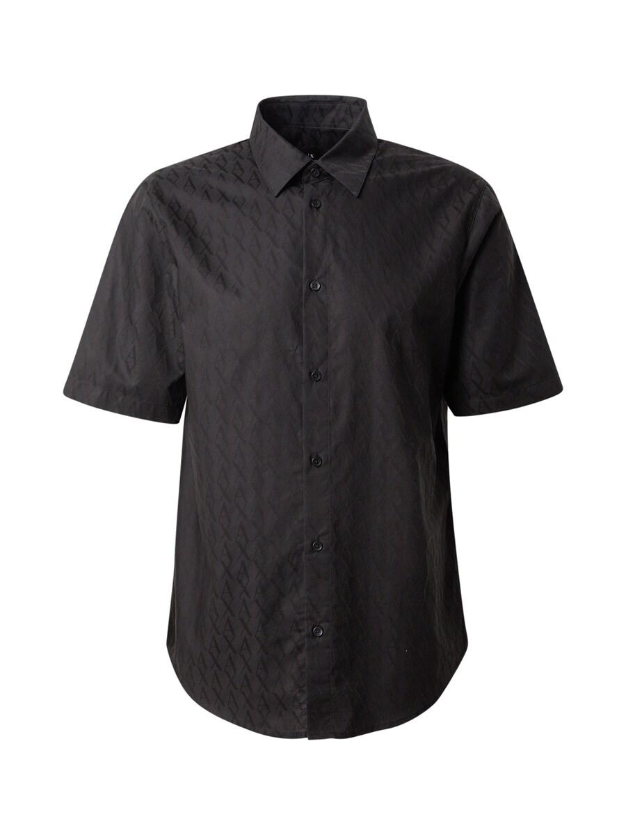 Рубашка на пуговицах классического кроя ARMANI EXCHANGE, Black
Рубашка на пуговицах классического кроя ARMANI EXCHANGE, Black