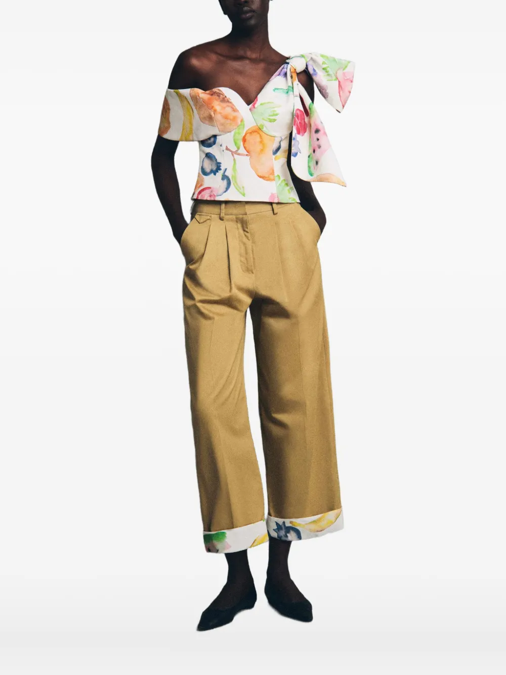 Топ с принтом Rosie Assoulin, белый
Топ с принтом Rosie Assoulin, белый