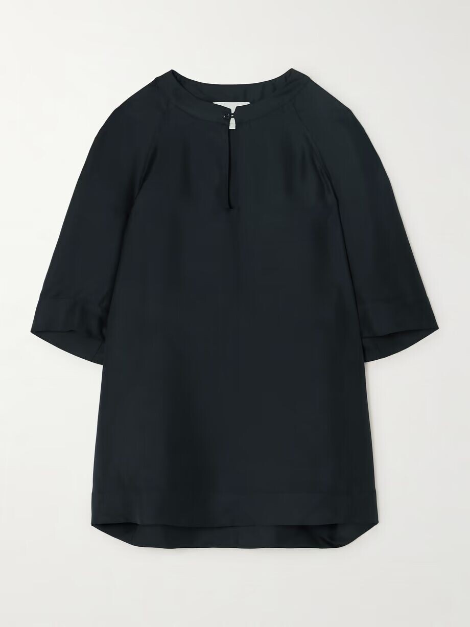 Блузка Zeus из шелкового твила Loulou Studio, черный
Блузка Zeus из шелкового твила Loulou Studio, черный