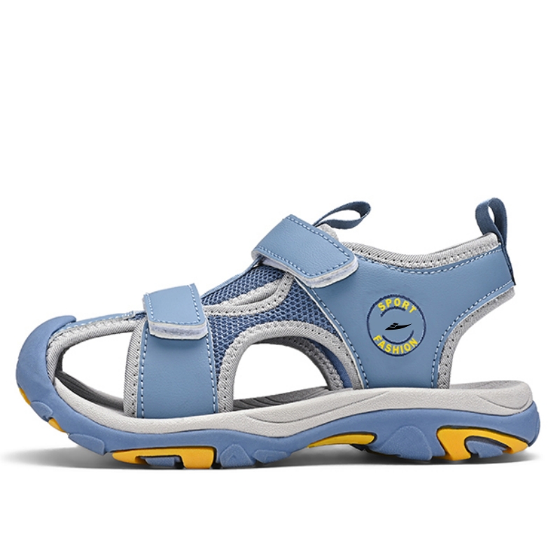 Дышащие сандалии с защитой от ударов для детей Kuding, синий
Дышащие сандалии с защитой от ударов для детей Kuding, синий