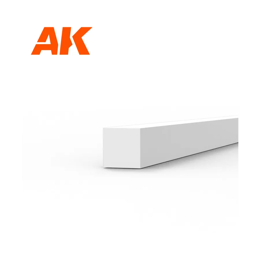 Стирольная полоска - 1,5 х 1,5 х 350 мм., High Quality Modeling Styrene 
Стирольная полоска - 1,5 х 1,5 х 350 мм., High Quality Modeling Styrene