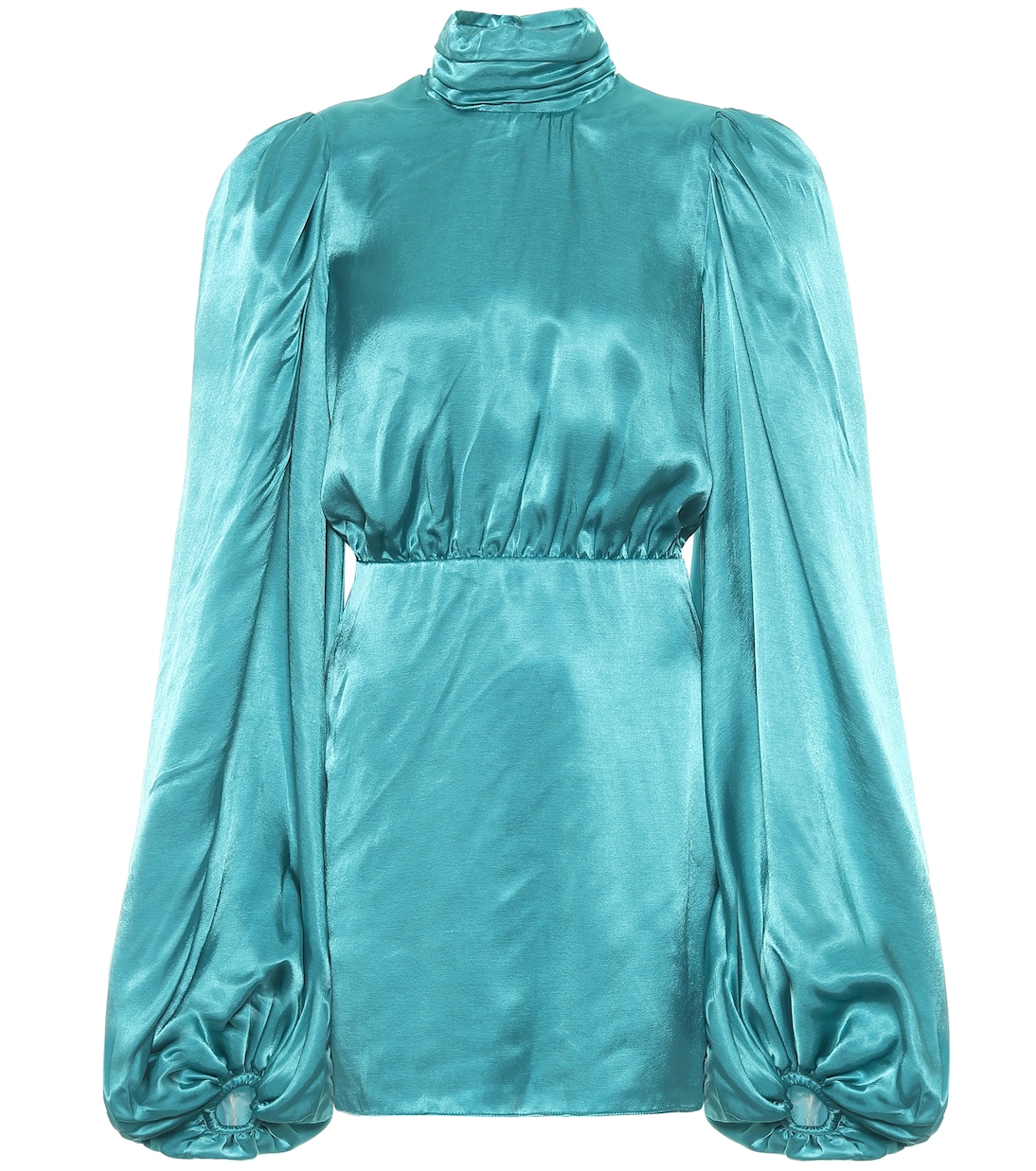 Атласное мини-платье The Attico, Peacock
Атласное мини-платье The Attico, Peacock