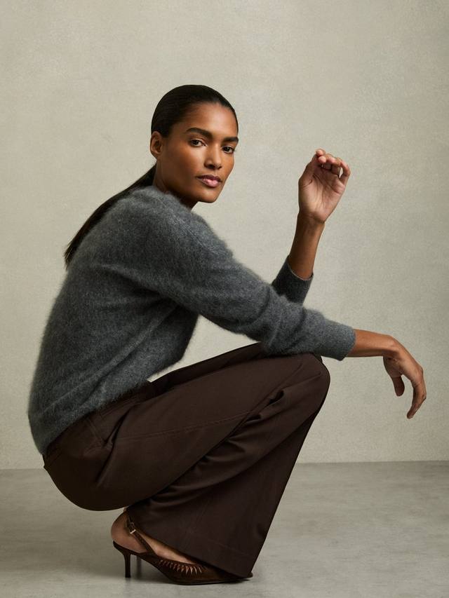 Брюки - клод - клеш Reiss, цвет Chocolate Brown
Брюки - клод - клеш Reiss, цвет Chocolate Brown