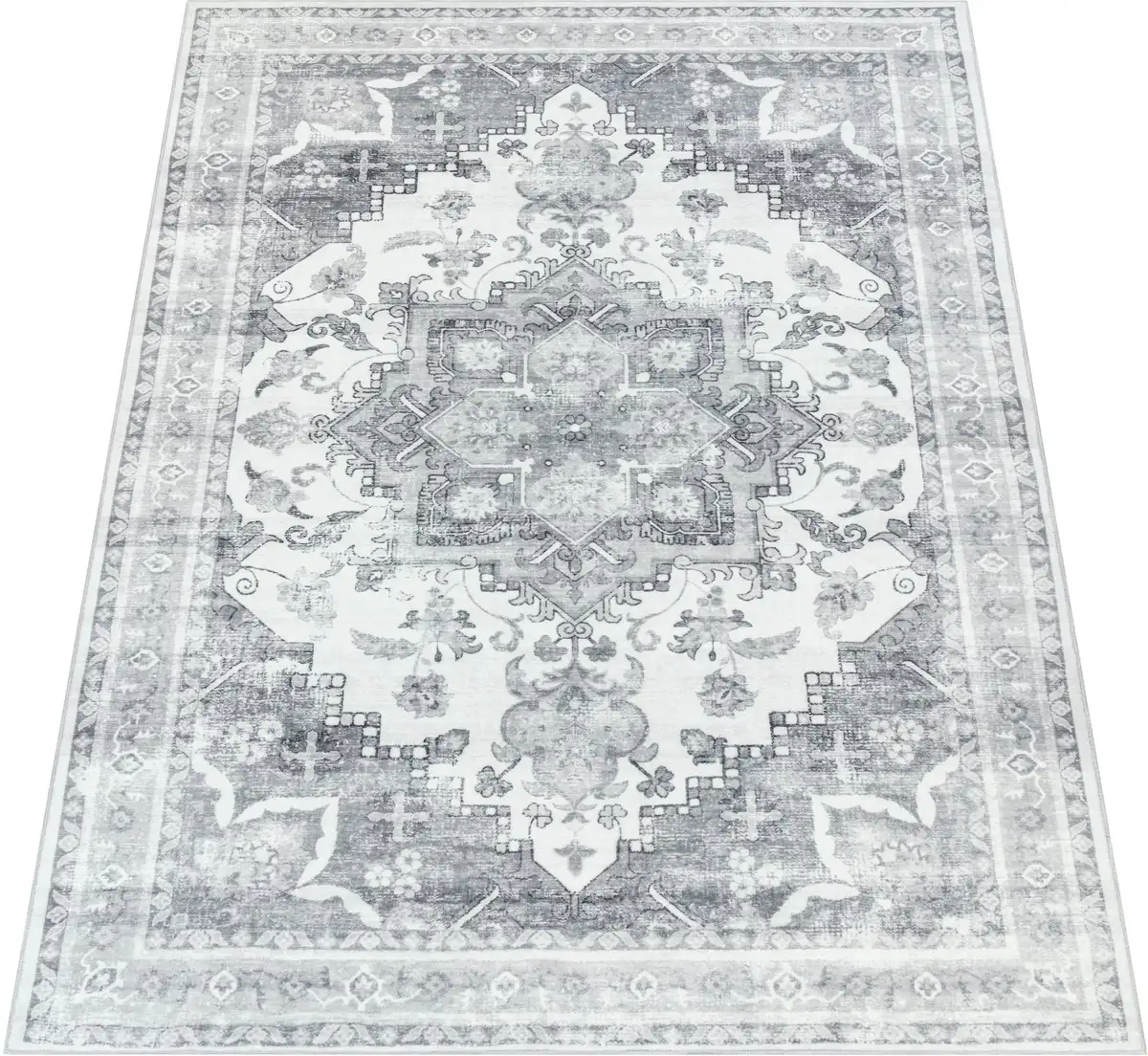 Ковер Paco Home "Cambridge 462", прямоугольный, короткий ворс, восточный узор, винтажный дизайн 60х100 см, серый
Ковер Paco Home "Cambridge 462", прямоугольный, короткий ворс, восточный узор, винтажный дизайн 60х100 см, серый