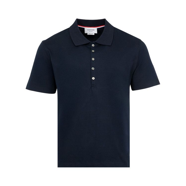 Поло Thom Browne Relaxed Fit Short-Sleeve Polo 'Navy'
Поло Thom Browne Relaxed Fit Short-Sleeve Polo 'Navy'