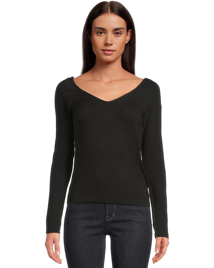 Топ Madewell Double V-Neck Top, цвет Jet Black
Топ Madewell Double V-Neck Top, цвет Jet Black