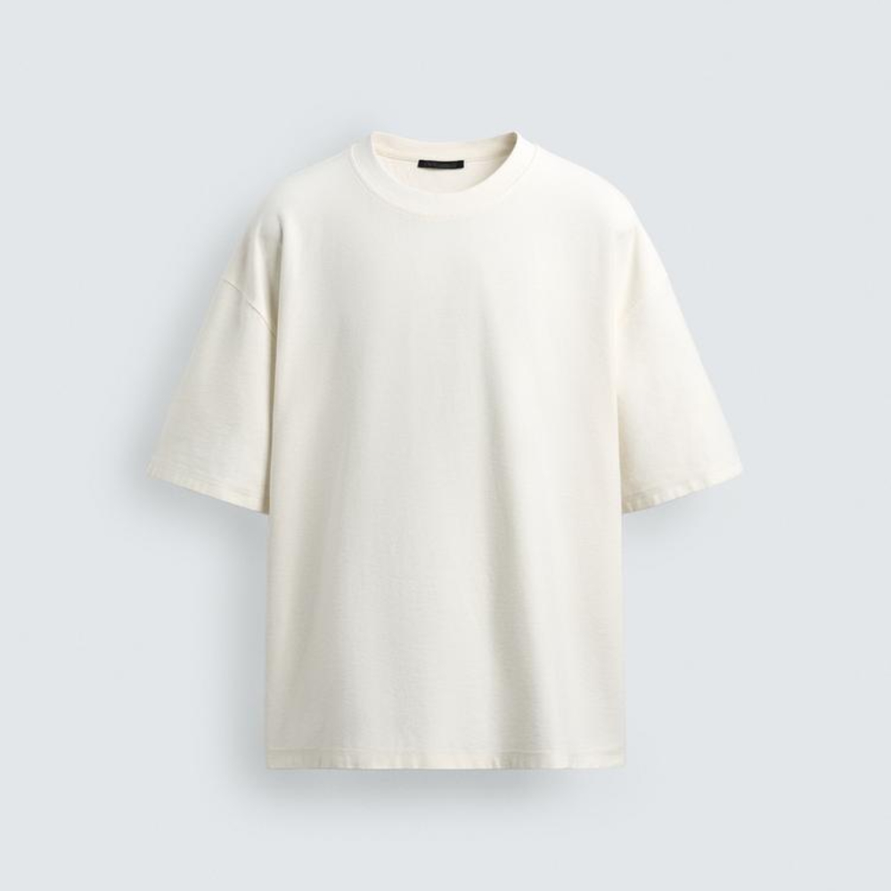 Футболка Zara Basic Textured, белый
Футболка Zara Basic Textured, белый