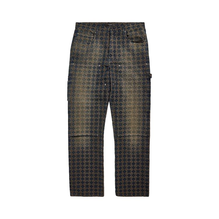 Джинсы Amiri Quad Jacquard Carpenter Jean, Midnight Indigo
Джинсы Amiri Quad Jacquard Carpenter Jean, Midnight Indigo