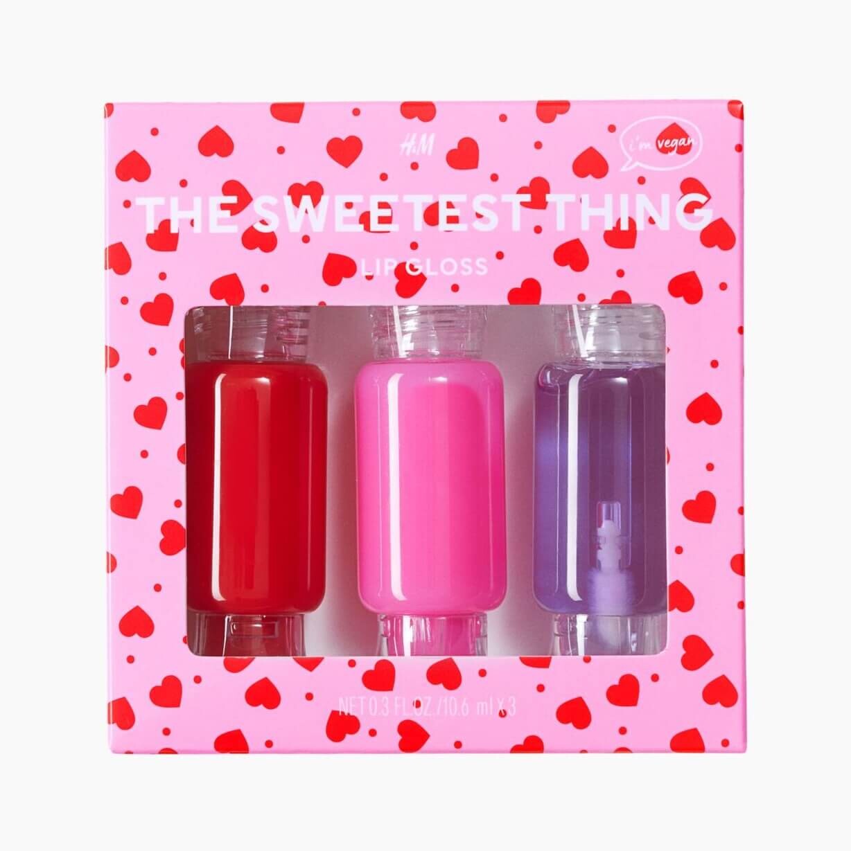 Набор блесков для губ H&M, 3 штуки, оттенок red
Набор блесков для губ H&M, 3 штуки, оттенок red