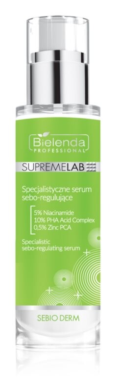 Специализированная себорегулирующая сыворотка Bielenda Professional Supremelab Sebio Derm
Специализированная себорегулирующая сыворотка Bielenda Professional Supremelab Sebio Derm