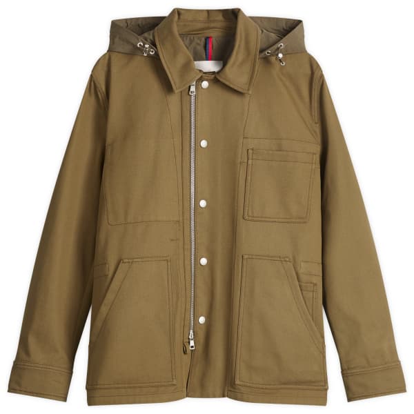 Куртка-Рубашка Guerledan Moncler, зеленый 
Куртка-Рубашка Guerledan Moncler, зеленый