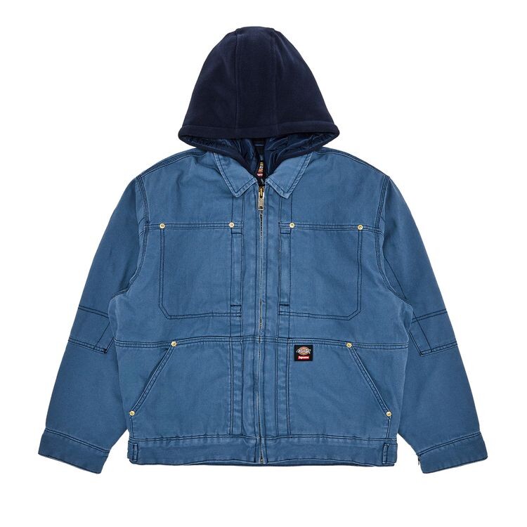 Куртка Supreme x Dickies Hooded Work Jacket Light Blue, синий
Куртка Supreme x Dickies Hooded Work Jacket Light Blue, синий