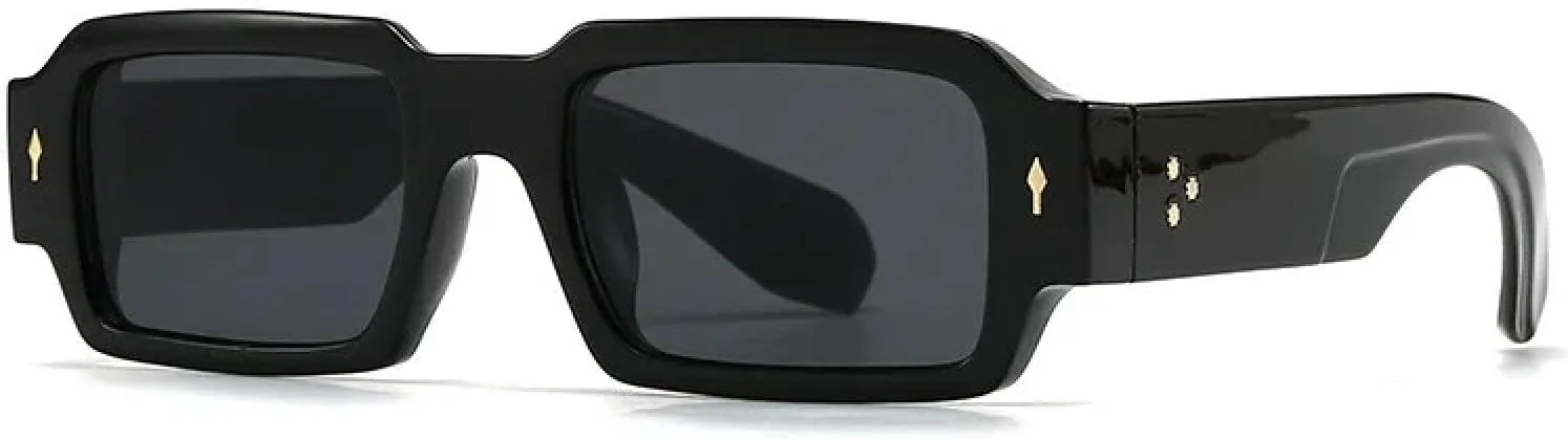 Классические солнцезащитные очки с заклепками для женщин и мужчин, модные, винтажные, популярные, в стиле панк, с защитой от УФ-излучения UV400 TVTBBVV, Black Black
Классические солнцезащитные очки с заклепками для женщин и мужчин, модные, винтажные, популярные, в стиле панк, с защитой от УФ-излучения UV400 TVTBBVV, Black Black