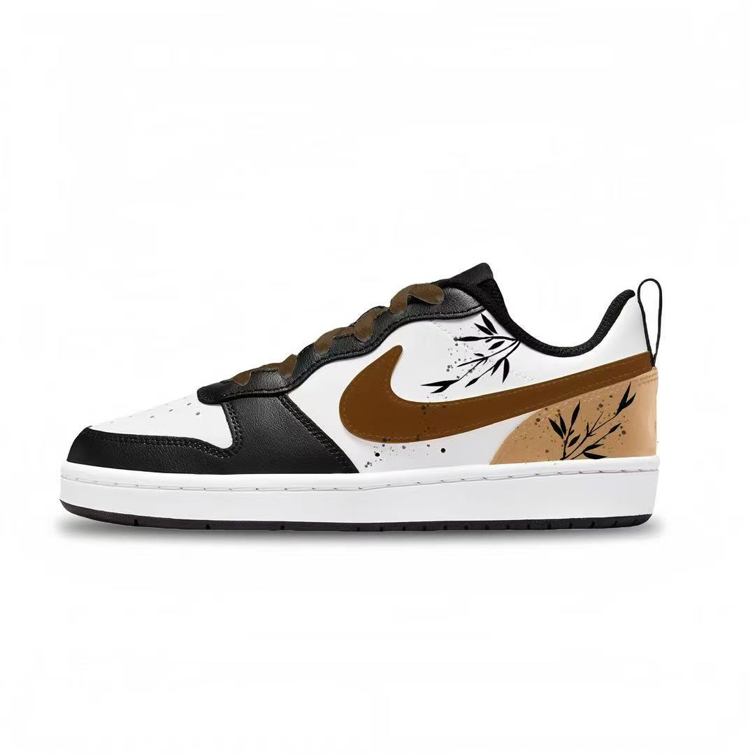 Nike Court Borough Bamboo Forest устойчивые к истиранию низкие детские скейтбординговые туфли black brown unisex
Nike Court Borough Bamboo Forest устойчивые к истиранию низкие детские скейтбординговые туфли black brown unisex