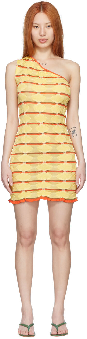 Эксклюзивное желтое мини-платье SSENSE Gimaguas, Желтый, Эксклюзивное желтое мини-платье SSENSE Gimaguas
Эксклюзивное желтое мини-платье SSENSE Gimaguas, Желтый, Эксклюзивное желтое мини-платье SSENSE Gimaguas