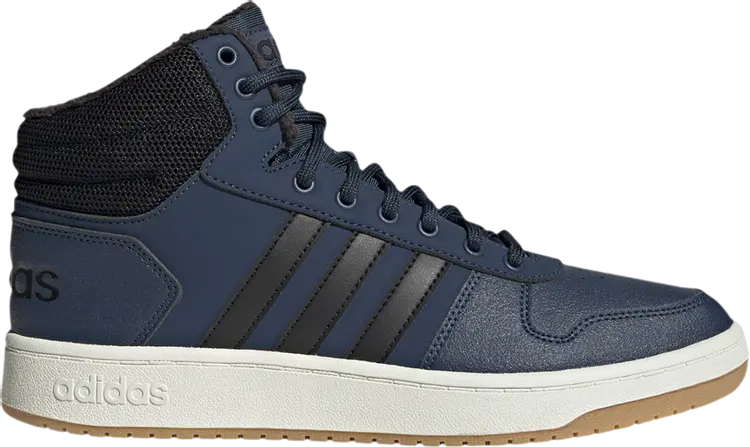 Кроссовки Adidas Hoops 2.0 Mid, синий
Кроссовки Adidas Hoops 2.0 Mid, синий