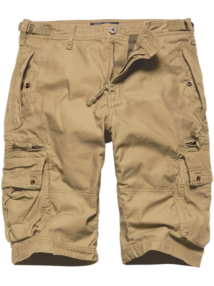 Тканевые шорты Vintage Industries, бежевый
Тканевые шорты Vintage Industries, бежевый