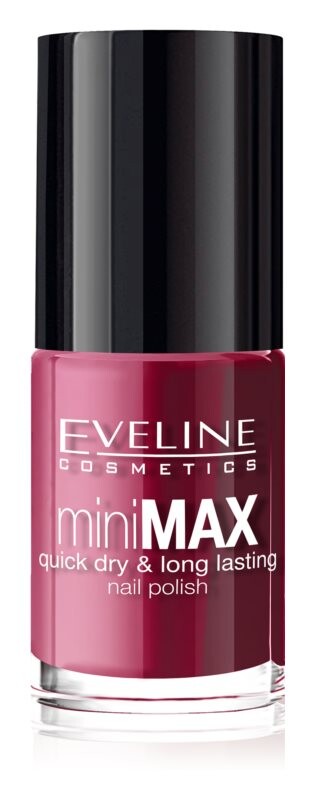 Быстросохнущий лак для ногтей Eveline Cosmetics Mini Max, оттенок 601 5 мл
Быстросохнущий лак для ногтей Eveline Cosmetics Mini Max, оттенок 601 5 мл