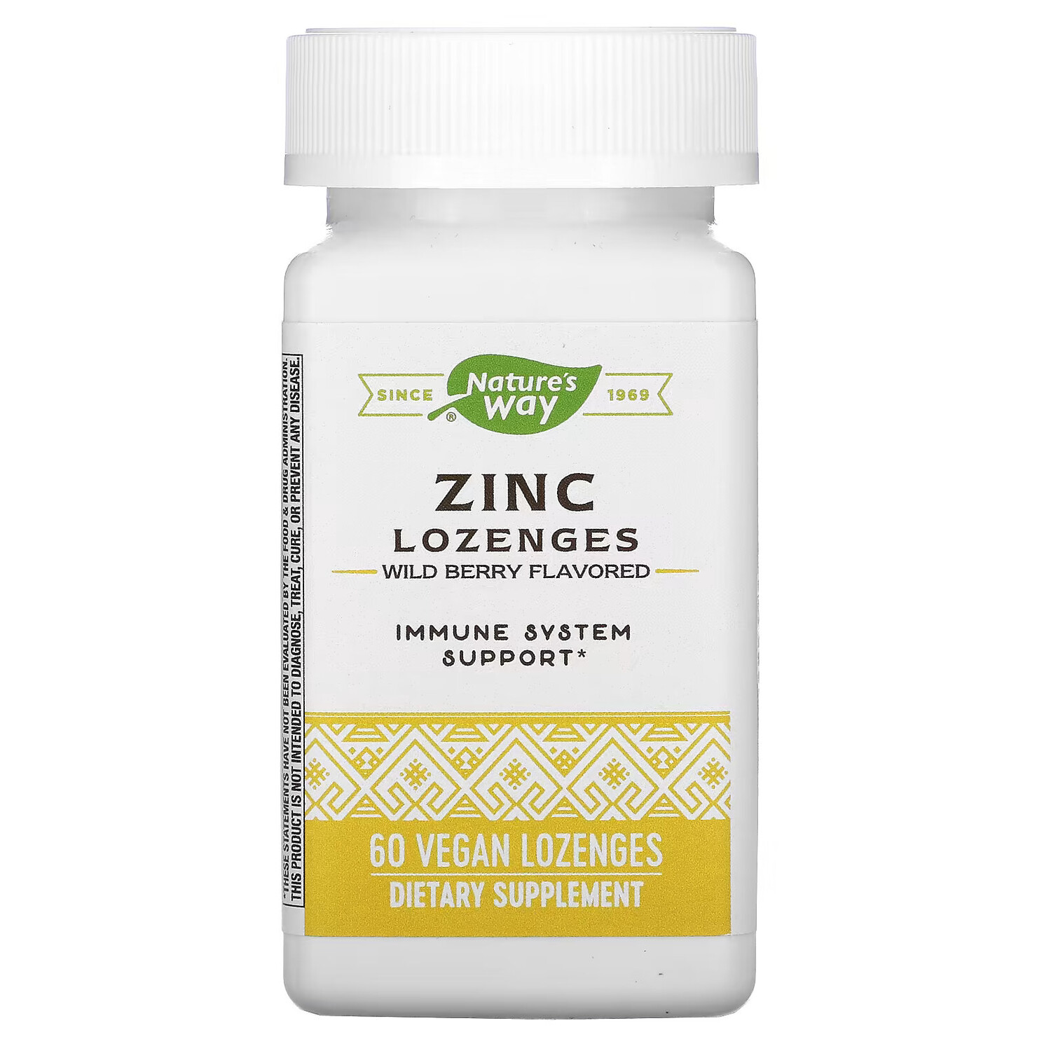 Nature's Way, леденцы с цинком, со вкусом лесной ягоды, 60 веганских леденцов
Nature's Way, леденцы с цинком, со вкусом лесной ягоды, 60 веганских леденцов