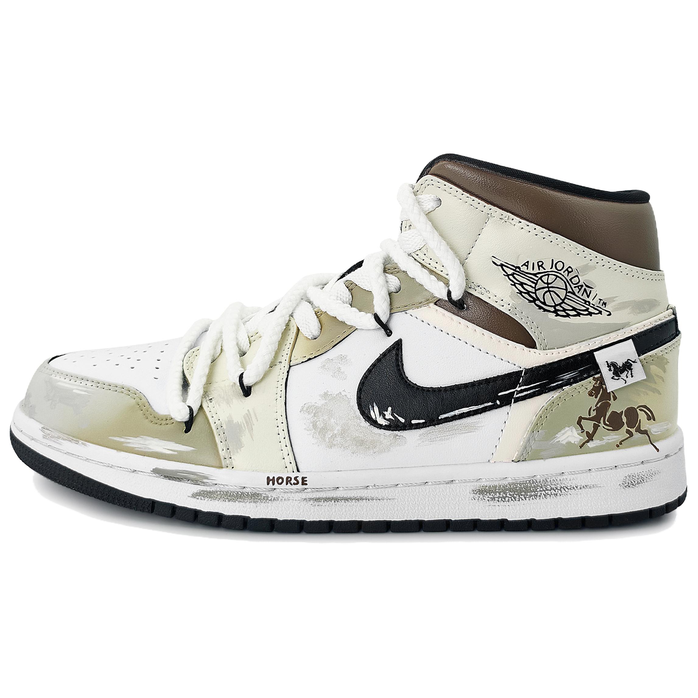 Air 1 Horse Trampling A Flying Swallow Удобные износостойкие кроссовки Mid top Vintage Basketball Jordan, tea коричневый
Air 1 Horse Trampling A Flying Swallow Удобные износостойкие кроссовки Mid top Vintage Basketball Jordan, tea коричневый