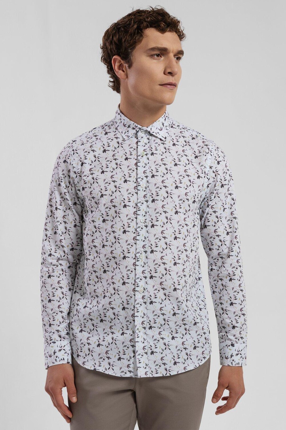 Белая рубашка узкого кроя с цветочным принтом, ограниченная серия Steel & Jelly, белый
Белая рубашка узкого кроя с цветочным принтом, ограниченная серия Steel & Jelly, белый