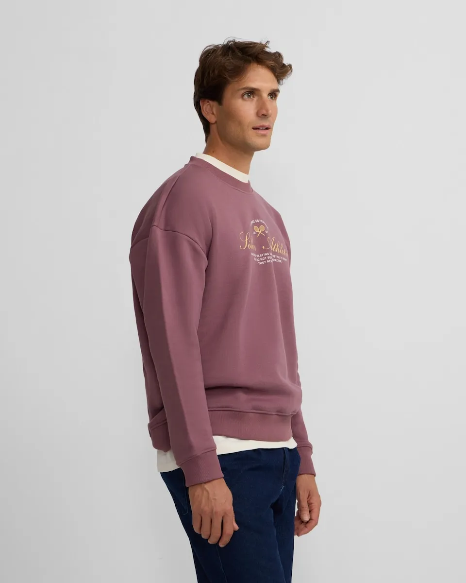 Мужская толстовка с надписью специального кроя Silbon, бордовый
Мужская толстовка с надписью специального кроя Silbon, бордовый