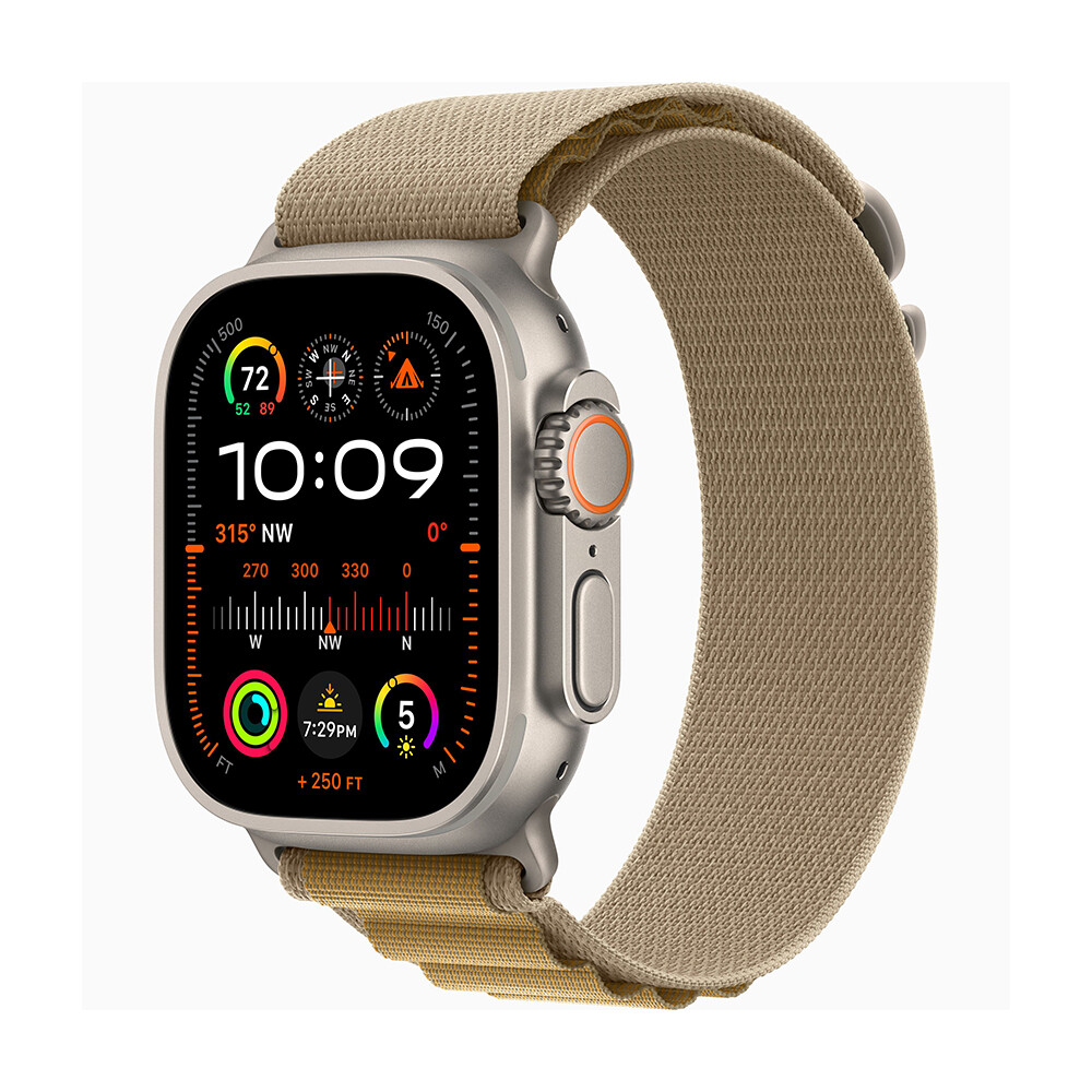 Умные часы Apple Watch Ultra 2, 49 мм, GPS+Cellular, Natural Titanium Case/Tan Alpine Loop, L, Бежевый, Умные часы Apple Watch Ultra 2, 49 мм, GPS+Cellular, Natural Titanium Case/Tan Alpine Loop, L
Умные часы Apple Watch Ultra 2, 49 мм, GPS+Cellular, Natural Titanium Case/Tan Alpine Loop, L, Бежевый, Умные часы Apple Watch Ultra 2, 49 мм, GPS+Cellular, Natural Titanium Case/Tan Alpine Loop, L