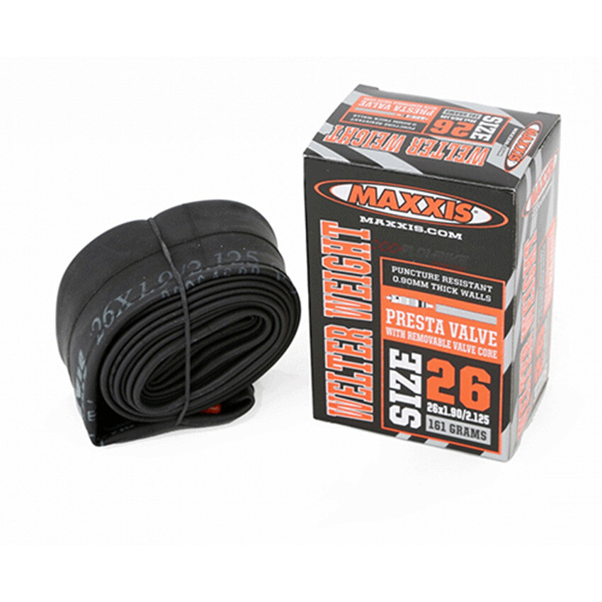 Камера Maxxis 26×1.90/2.125 PV 60, черный
Камера Maxxis 26×1.90/2.125 PV 60, черный