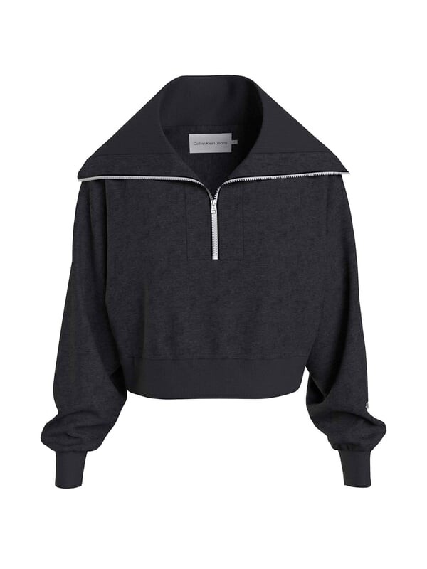 Толстовка ck Jeans с промежуточной молнией до половины Calvin Klein Jeans, черный
Толстовка ck Jeans с промежуточной молнией до половины Calvin Klein Jeans, черный