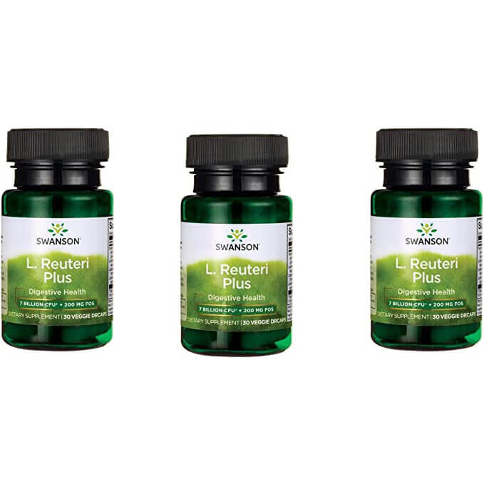 Пробиотический комплекс L.Reuteri Plus Swanson, 30 капсул, 3 упаковки
Пробиотический комплекс L.Reuteri Plus Swanson, 30 капсул, 3 упаковки