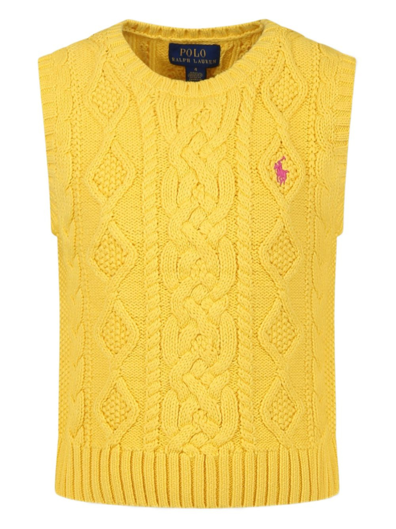 POLO RALPH LAUREN KIDS топ с логотипом Polo Pony, желтый
POLO RALPH LAUREN KIDS топ с логотипом Polo Pony, желтый