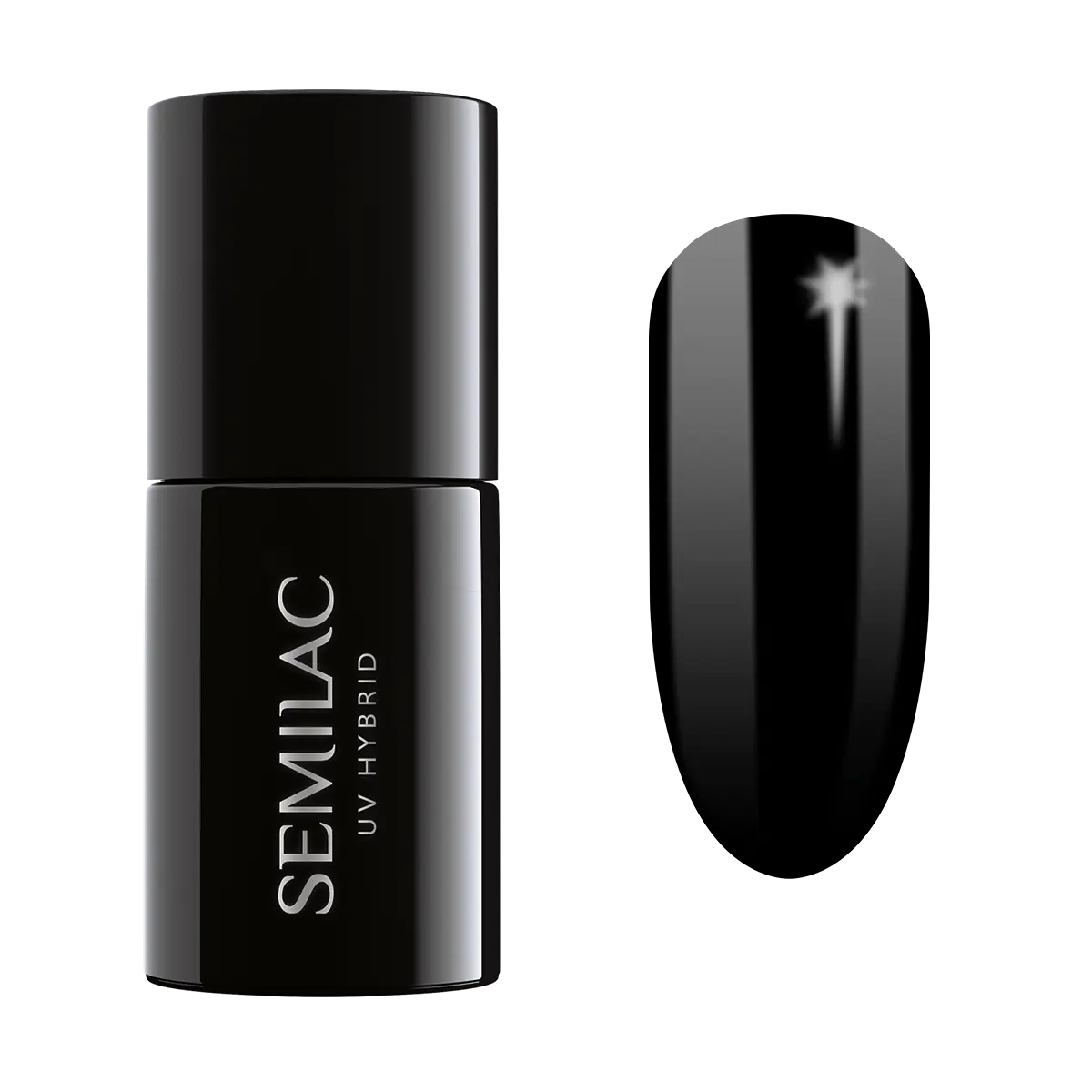 Semilac UV Hybrid гибридный лак для ногтей, 031 Black Diamond
Semilac UV Hybrid гибридный лак для ногтей, 031 Black Diamond