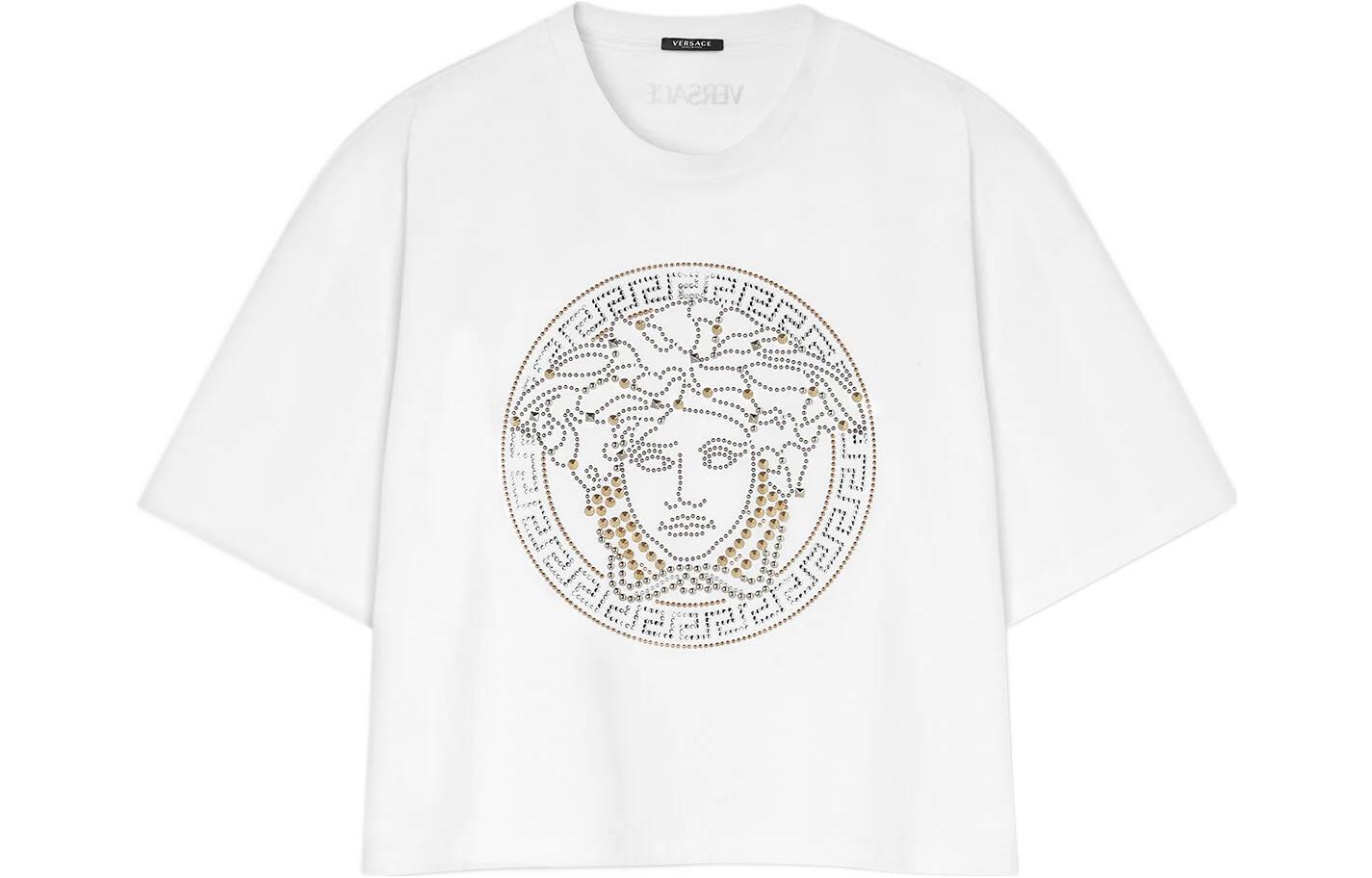 Футболка Cotton с принтом Medusa от Versace VERSACE JEANS COUTURE, белый
Футболка Cotton с принтом Medusa от Versace VERSACE JEANS COUTURE, белый