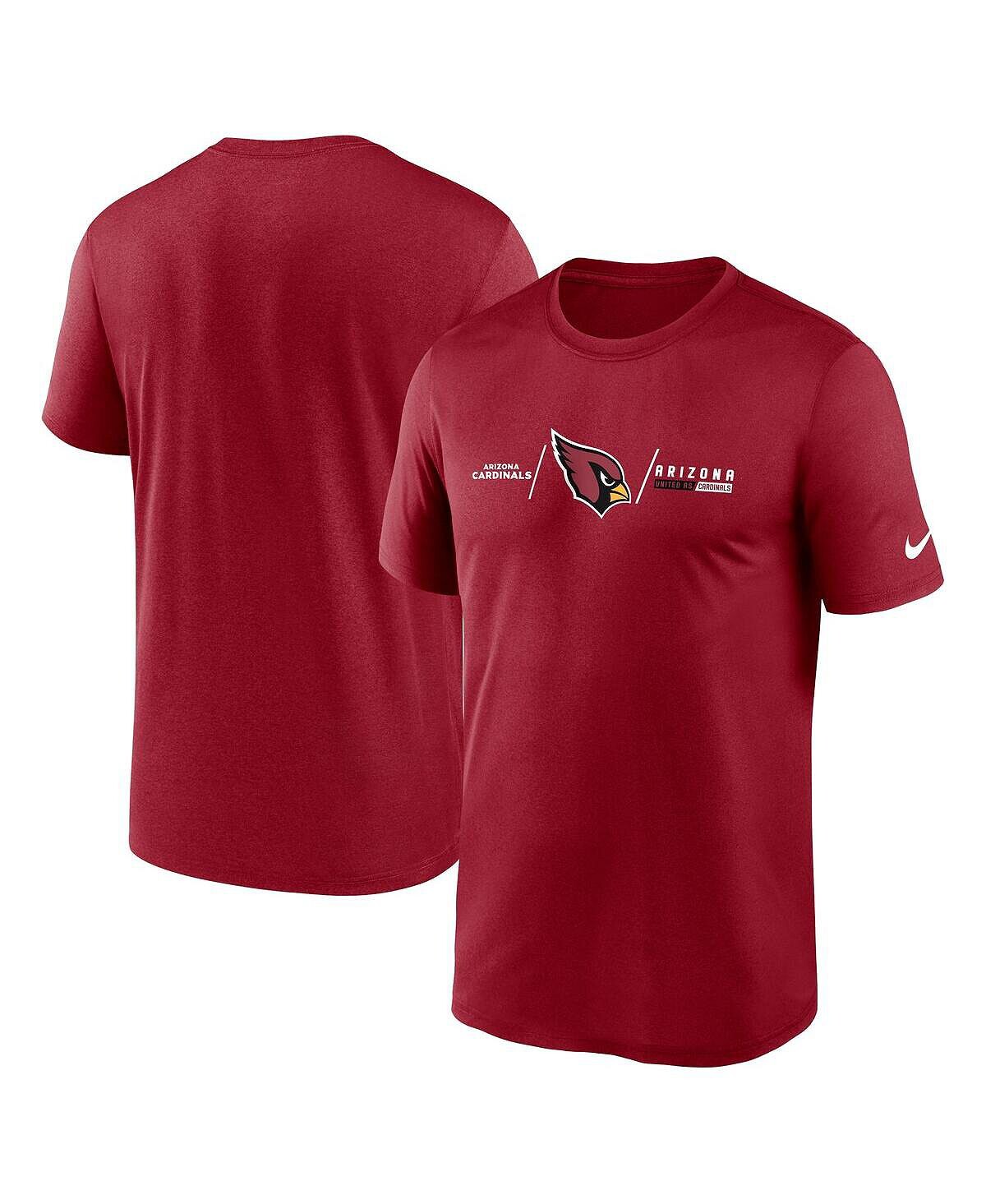 Мужская футболка cardinal arizona cardinals horizontal lockup legend Nike 
Мужская футболка cardinal arizona cardinals horizontal lockup legend Nike