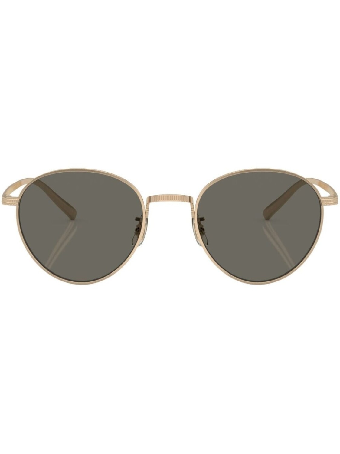 Солнцезащитные очки Rhydian в круглой оправе Oliver Peoples, золотистый 
Солнцезащитные очки Rhydian в круглой оправе Oliver Peoples, золотистый