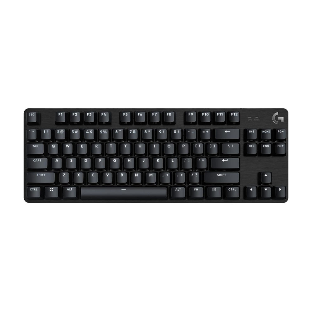 Клавиатура Logitech G413 TKL, Tactile, черный, английская раскладка
Клавиатура Logitech G413 TKL, Tactile, черный, английская раскладка