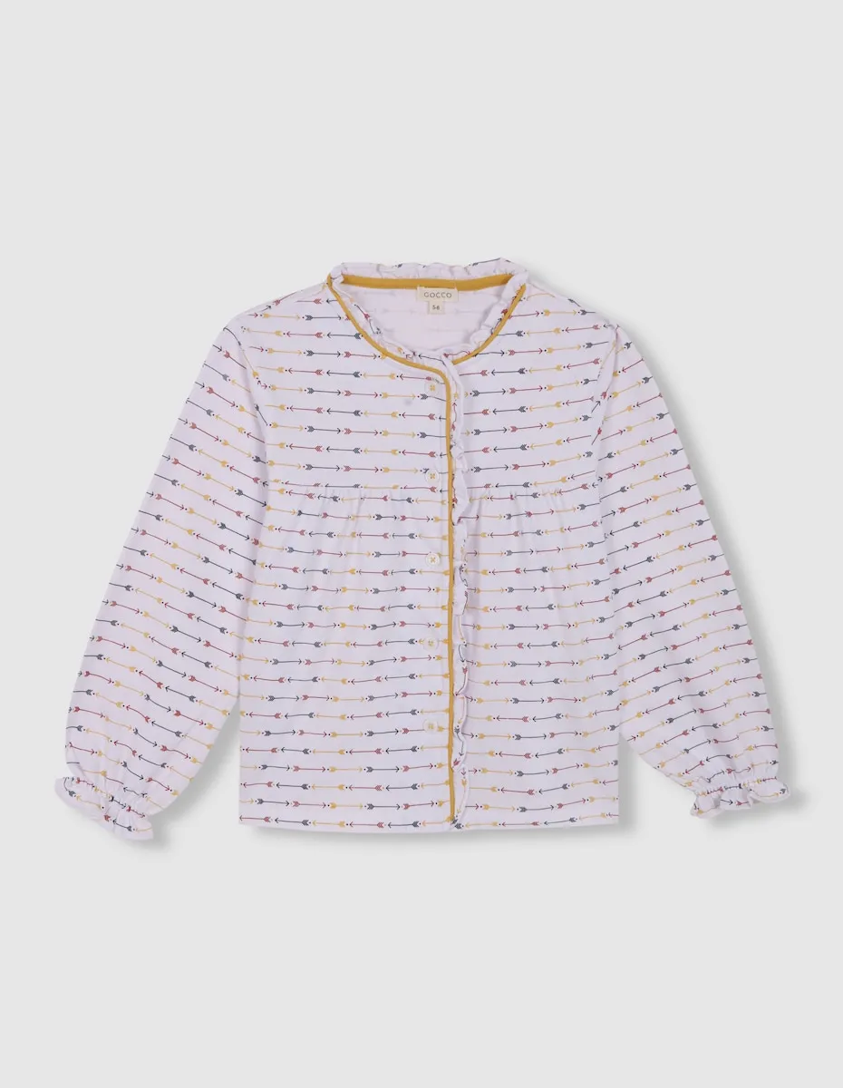 Детская пижама с контрастной отделкой Gocco, белый
Детская пижама с контрастной отделкой Gocco, белый