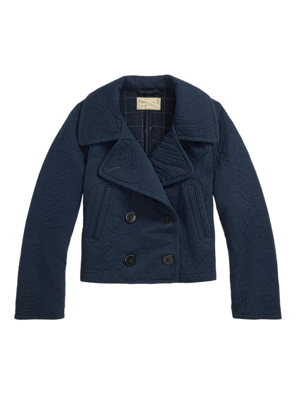 Стеганая двубортная куртка Harriet Ralph Lauren RRL, синий
Стеганая двубортная куртка Harriet Ralph Lauren RRL, синий