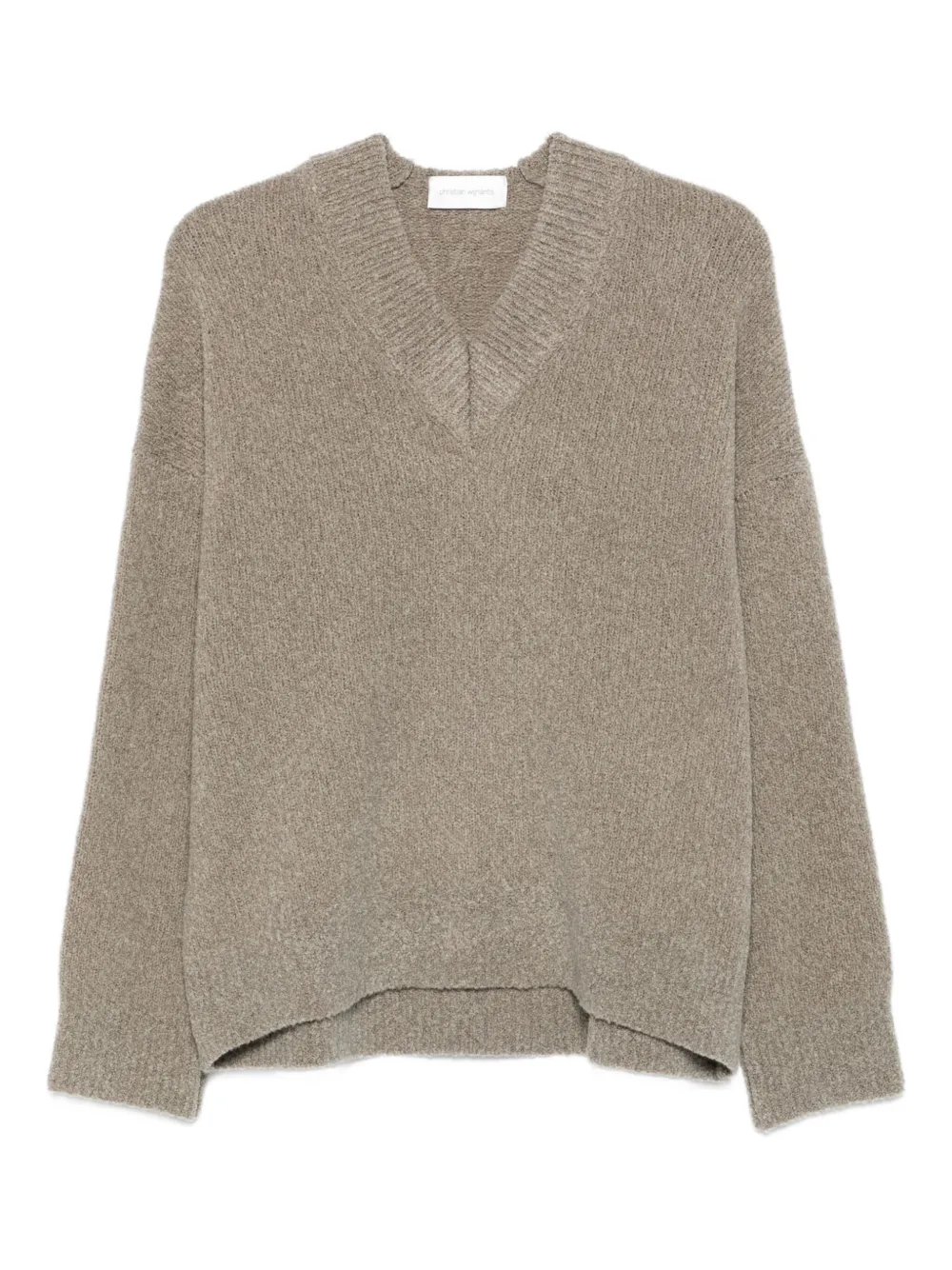 Свободный свитер Kianez с V-образным вырезом Christian Wijnants, нейтральный
Свободный свитер Kianez с V-образным вырезом Christian Wijnants, нейтральный