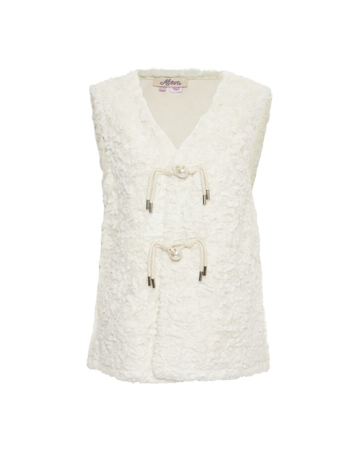 Свитер-жилет aleva, белый 
Свитер-жилет aleva, белый
