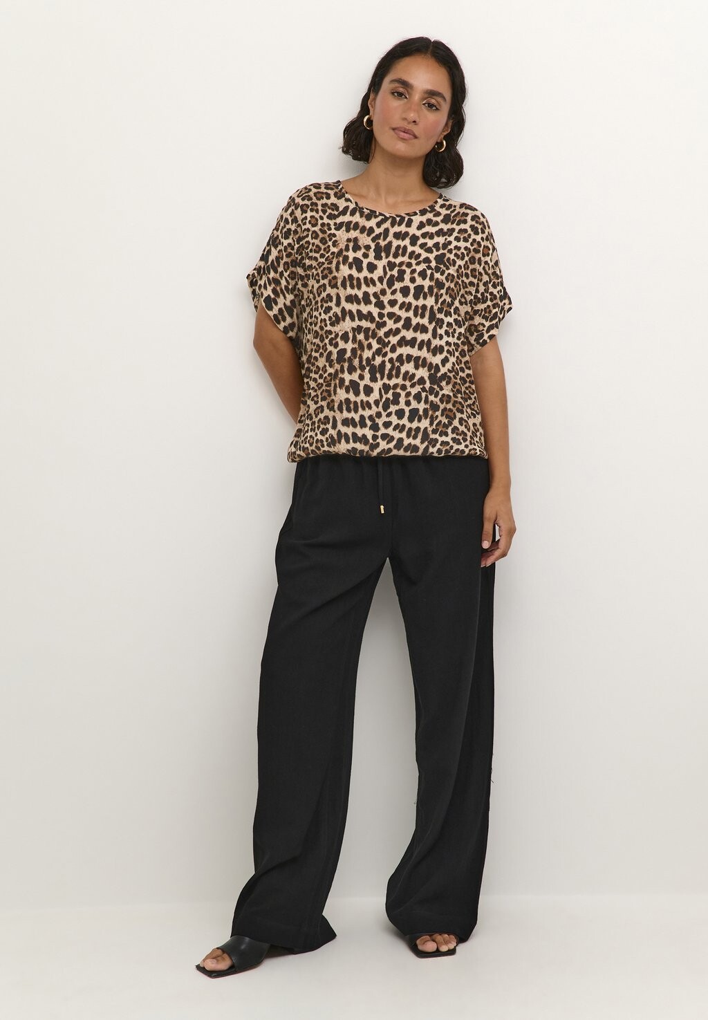 Блуза AMBER PRINTED Kaffe, коричневый 
Блуза AMBER PRINTED Kaffe, коричневый