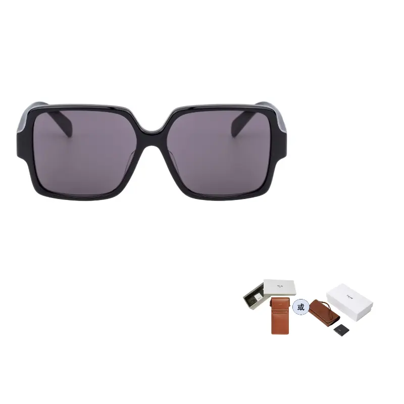 CELINE Неправильной формы солнцезащитные очки унисекс черные, Black
CELINE Неправильной формы солнцезащитные очки унисекс черные, Black