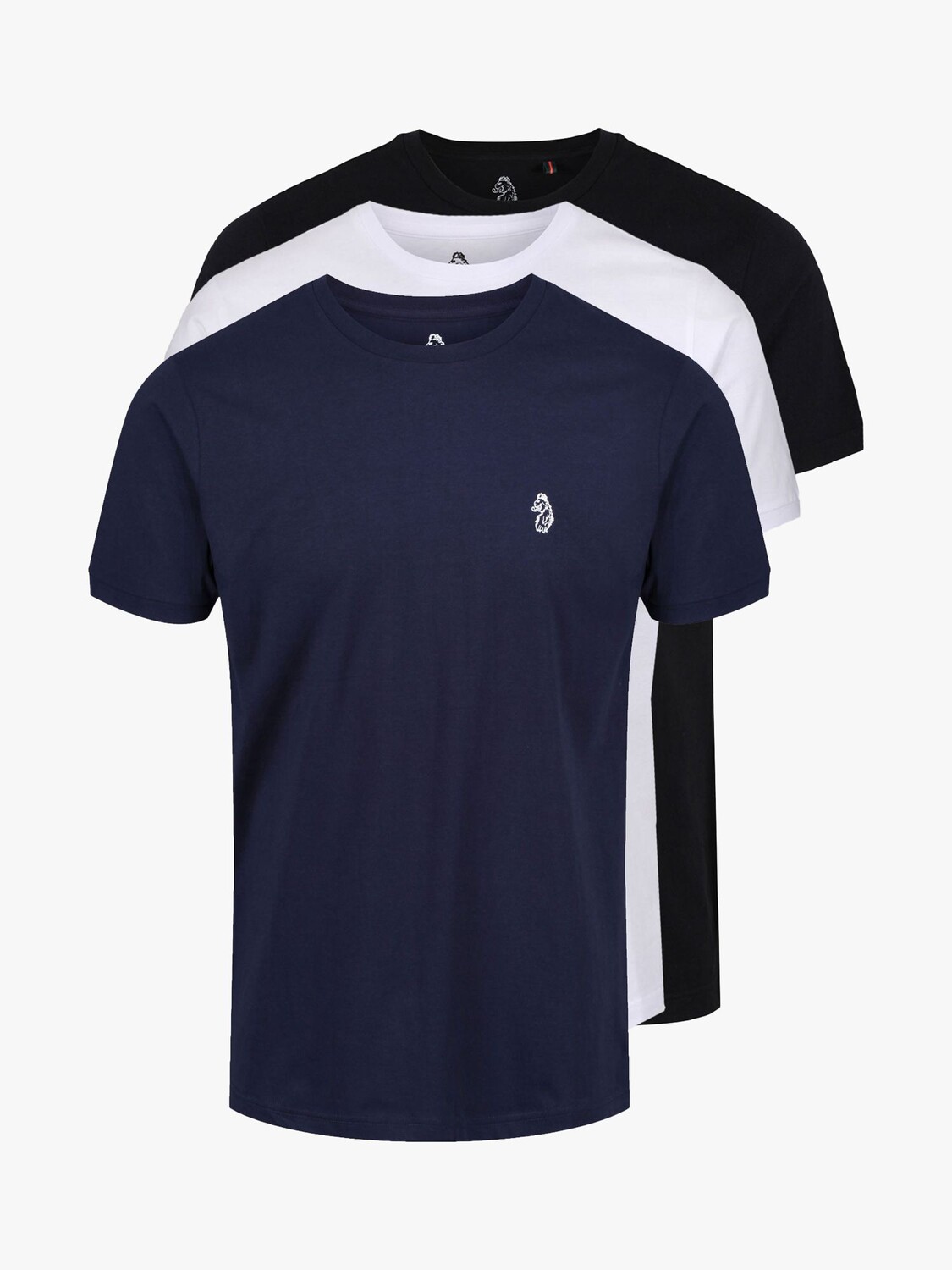 Футболка LUKE 1977 Johnys с круглым вырезом, 3 шт., черный/белый/темно-синий
Футболка LUKE 1977 Johnys с круглым вырезом, 3 шт., черный/белый/темно-синий