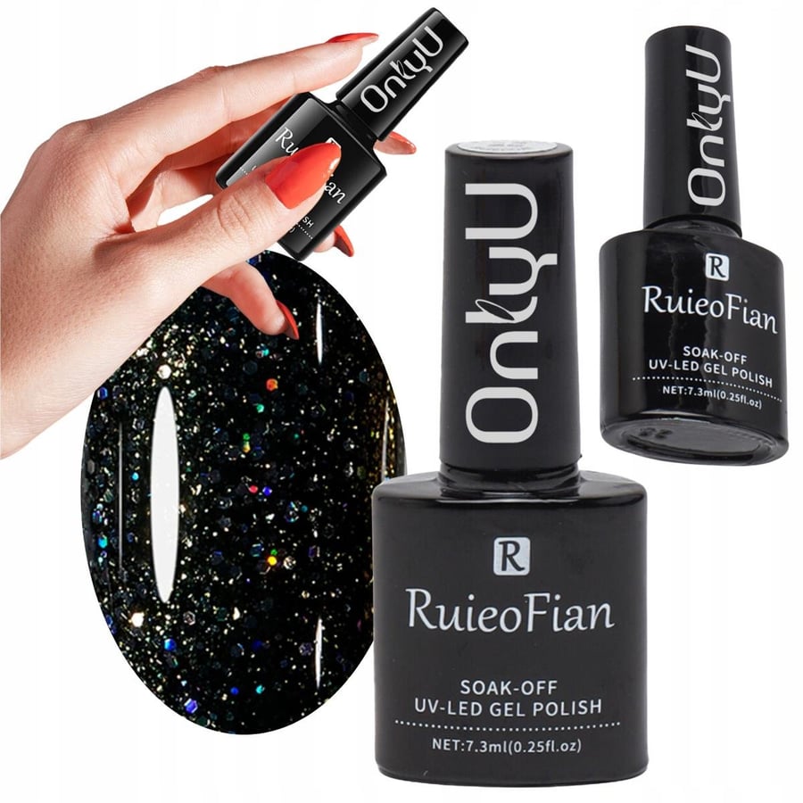 ЧЕРНЫЙ ГИБРИДНЫЙ ЛАК ДЛЯ НОГТЕЙ С БЛЕСТКАМИ И ГЛЯНЦЕВЫМ УФ-ЛАКОМ/L125 OnlyU
ЧЕРНЫЙ ГИБРИДНЫЙ ЛАК ДЛЯ НОГТЕЙ С БЛЕСТКАМИ И ГЛЯНЦЕВЫМ УФ-ЛАКОМ/L125 OnlyU