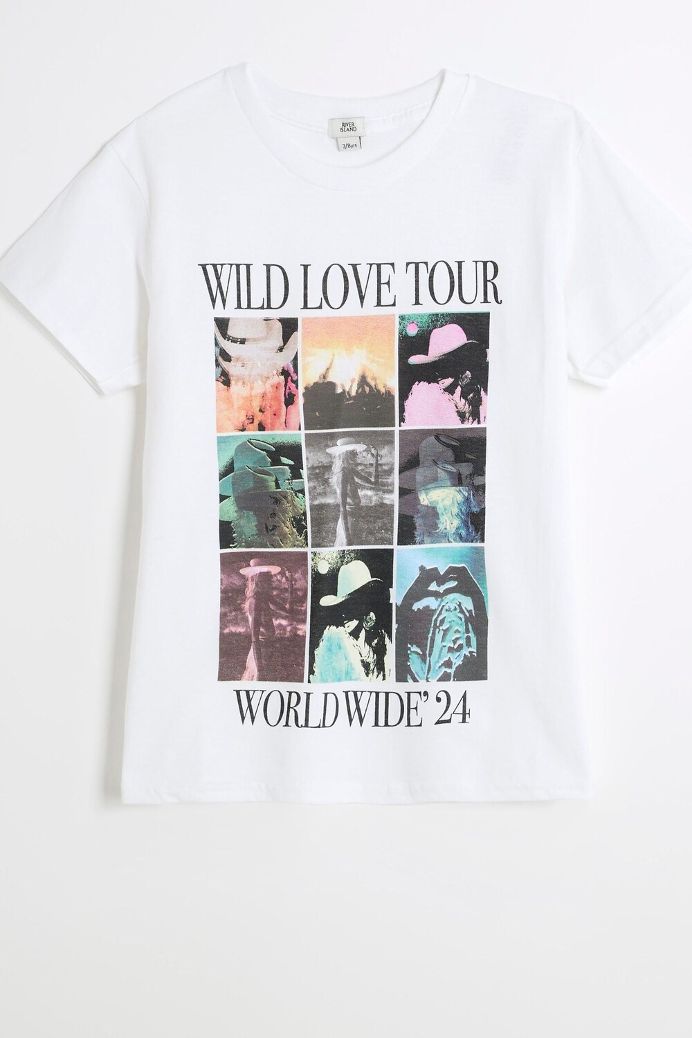 Футболка из 100% хлопка с надписью «Girls Love Tour» River Island, белый
Футболка из 100% хлопка с надписью «Girls Love Tour» River Island, белый