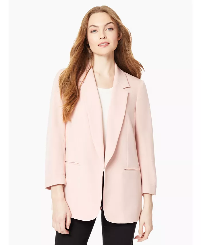 Женская куртка с вырезом на воротнике и закатанными рукавами Jones New York, розовый
Женская куртка с вырезом на воротнике и закатанными рукавами Jones New York, розовый