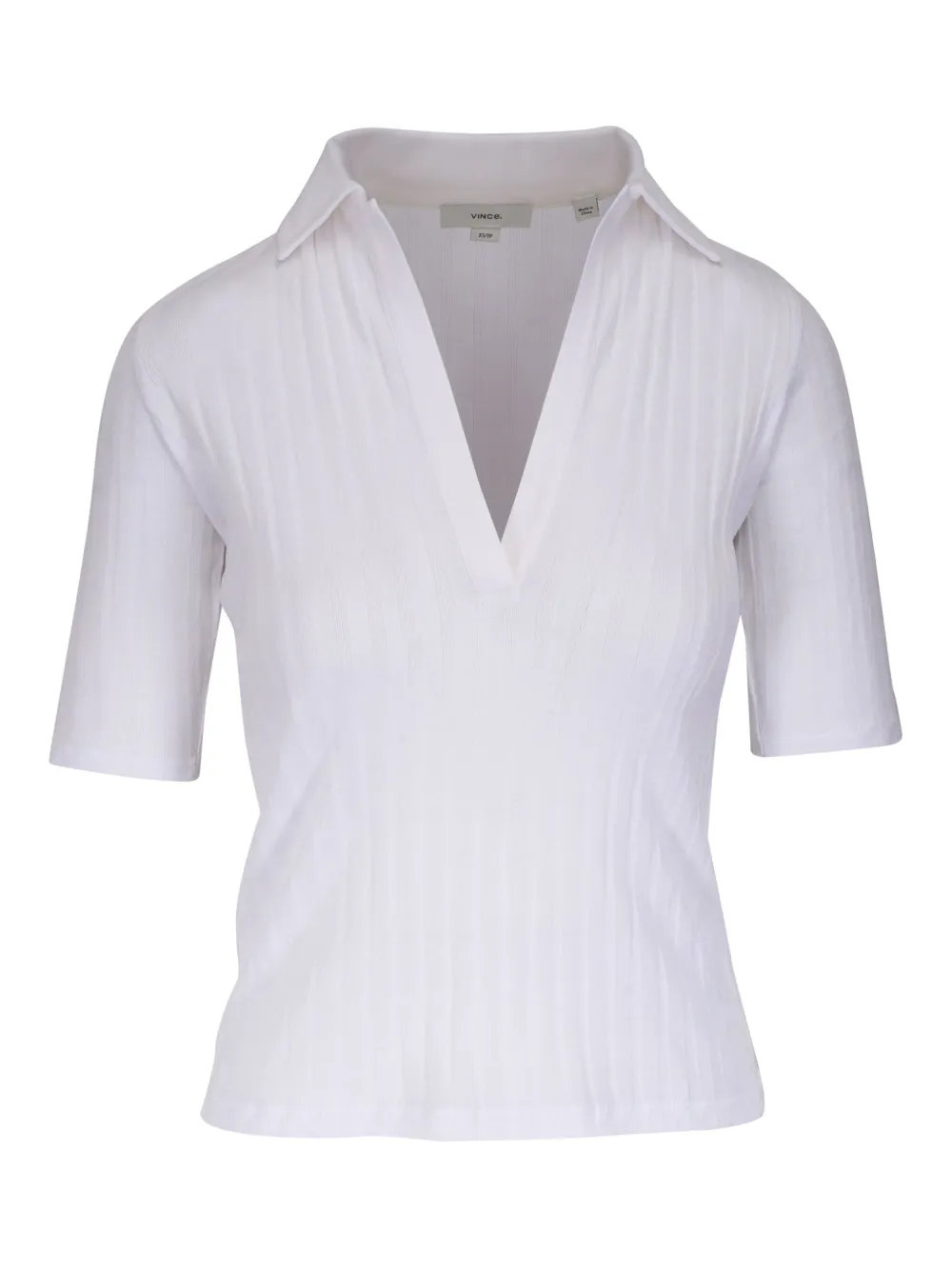 Футболка в рубчик Vince, белый
Футболка в рубчик Vince, белый