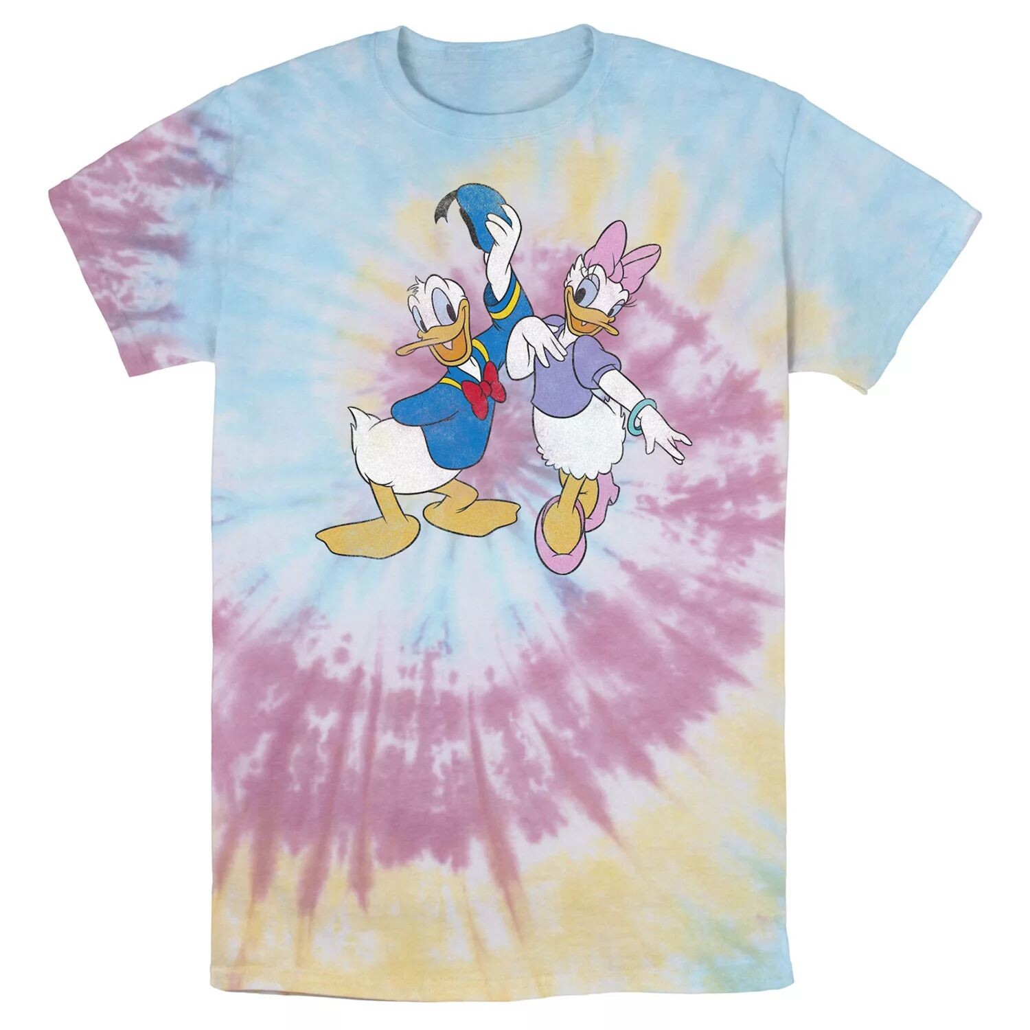 Мужская футболка Disney Mickey And Friends Donald And Daisy с эффектом потертости Licensed Character
Мужская футболка Disney Mickey And Friends Donald And Daisy с эффектом потертости Licensed Character