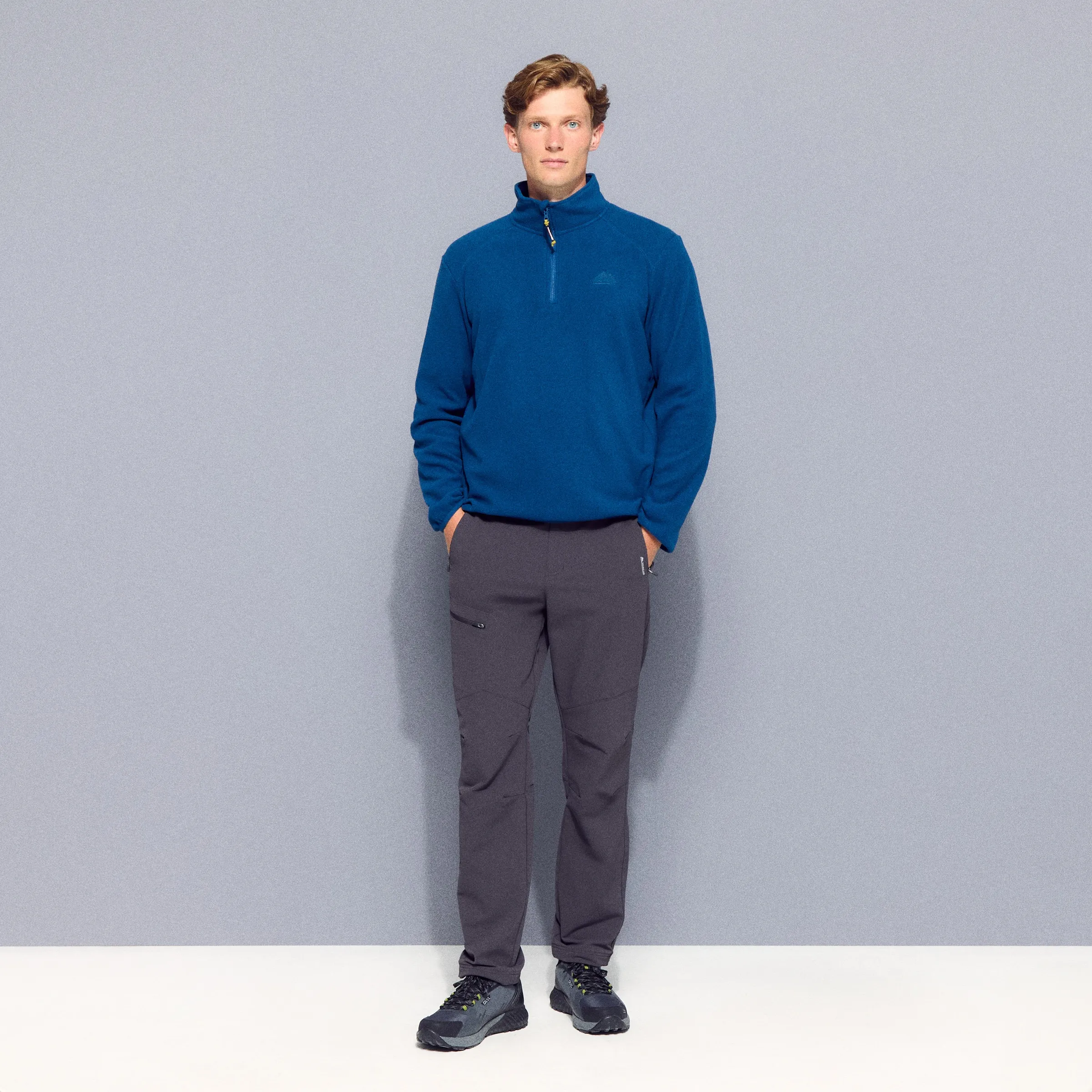 Микрополярная мужская горная половинная молния Mountain Pro, синий
Микрополярная мужская горная половинная молния Mountain Pro, синий